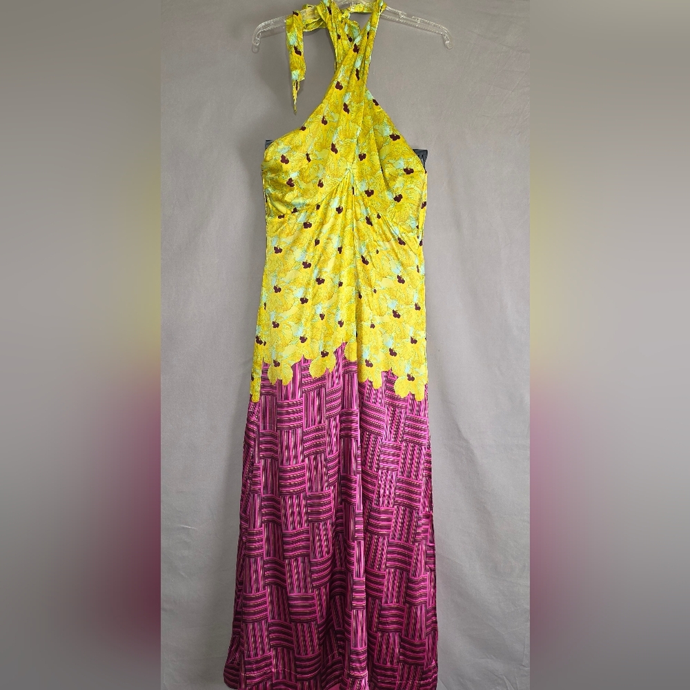 Gabrielle Union X Banke Kuku Magenta Silk Blend Garment